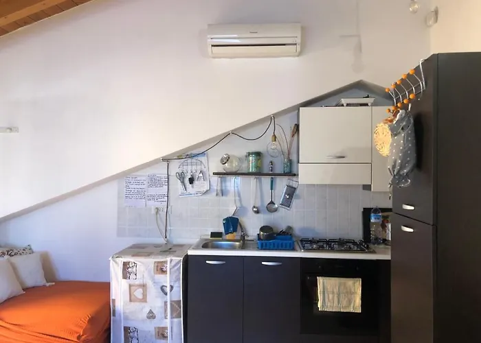 Apartment Cagliari Elmas Airport Beautiful Mansarda Assemini